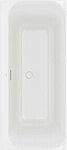 V&B V&B Eck-Badewanne Duo LOOP& FRIENDS 170x75cm, eckige Innenform, stone white