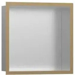 hansgrohe XtraStoris indiv. Wandnische 300x300x100mm, m Rahmen, ES ge, b bron