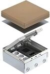 OBO Bettermann Vertr Bodentank komplett 3-f. VDE-Steckdose UDHOME4 2V V