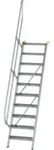MUNK Aluminium-Treppe Stufen 60&deg; 10 Stufen