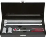 KS Tools 3/8" Drehmoment-Z&uuml;ndkerzen-Einschraubwerkzeug-Satz, 5-teilig