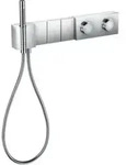 hansgrohe Fertigmotageset Sel. Axor Edge UP-Thermostat, 3 Verbr., Diamantschl., chr