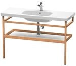 Duravit Handtuchhalter DuraStyle 114x44cm, we. hgl./amerik. Nussb, m Abl.