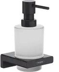 hansgrohe Lotionsspender AddStoris Wandmont., Glaseins., Met., mattschwarz