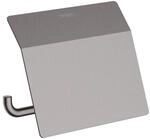 hansgrohe Papierrollenhalter AddStoris m Deck, brush. bla vc, Wandmont., Metall