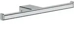 hansgrohe Papierrollenhalter AddStoris doppelt, Wandmontage, Metall, chrom