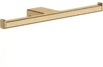 hansgrohe Papierrollenhalter AddStoris dopp., Wandmont., Metall, brushed bronze