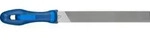 PFERD TOOLS Universal-Sch&auml;rffeile mit Heft Flachstumpf 200mm Kreuzhieb 1/Einhieb 2