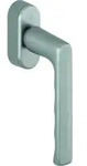 Fenstergriff Hamburg 0700/UD9020 Alu.F9/stahlfarben 32-42mm Stand.HOPPE