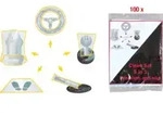 KS Tools Innenraum-Schoner Set 5 in 1, PKW, 100er-Pack