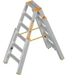 Layher Treppenstehleiter TOPIC 1062 2x7 Stufen