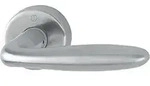 HOPPE HT-Dr&uuml;cker-Halbgarnitur Verona E1800Z/42H rd.,VK10 Edelstahl matt
