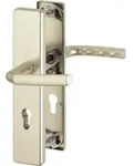 Hoppe Schutzgarnitur Birm.1117/2221A/2440 Alu.F2 72mm 37-42mm