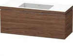 Duravit Waschtischunterschrank c-bonded L-Cube 120x48cm, o HL, N dkl., 1 Ausz.,