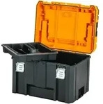 DEWALT TSTAK VII Tiefe Werkzeugbox mit IP54 Schutz f&uuml;r gro&szlig;e Maschinen und Zubeh&ouml;r