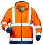 Elysee Warn-Fleecejacke Valentin Gr. S, gelb/marine