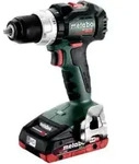 METABO Akku-Bohrschrauber 18V, B&uuml;rstenloser Motor, mit 2 Akkus,