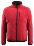 Mascot Hannover Fleecejacke Gr&ouml;&szlig;e XL, rot/schwarz (16003-302-0209-XL)