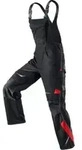 K&uuml;bler Pulsschlag Latzhose 3324 schwarz/mittelrot Gr&ouml;&szlig;e 50