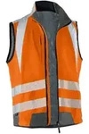 K&uuml;bler PSA Reflectiq Weste 7207 warnorange/anthrazit XS