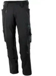 Mascot Hose mit Knietaschen, Stretchstoff Hose Gr&ouml;&szlig;e 82C54, schwarz