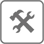 V&B Wannenfu&szlig; f&uuml;r flachen Boden, 1 Satz = 2 St&uuml;ck