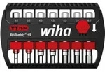 Wiha Bit Set BitBuddy 7-tlg. I TY-Bit 49 mm Sechskant 1/4" E6,3 I Zubeh&ouml;r f&uuml;r