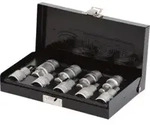 KS Tools 1/2" Bit-Stecknuss-Satz Innensechskant, kurz, 9-teilig