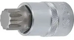 BGS Bit-Einsatz 4347, Antrieb Innenvierkant 12,5 mm (1/2"), Innenvielzahn (f&uuml;r XZN)