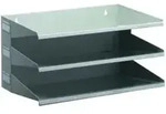 Durable Sortierablage aus Metall, Anzahl F&auml;cher: 3