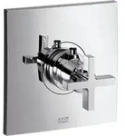 hansgrohe Fertigset Axor Citterio HF UP-Thermostat, mit Kreuzgriff, chrom