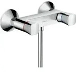hansgrohe Zweigriff-Brause-Armatur Logis AP, 1 Verbraucher, chrom