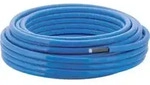 Geberit Systemrohr Mepla ML d 26, D&auml;mmung 6mm, rund vorged&auml;mmt, blau