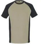 Mascot Potsdam T-shirt Gr&ouml;&szlig;e M, hellkhaki/schwarz