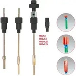 KS Tools MASTER 3 in 1 Gl&uuml;hkerzen-Reibahlen-Satz, 9-teilig