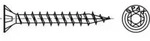Spax Universalschraube 6 x 60 mm Senkkopf T-STAR plus Vollgewinde 4CUT WIROX A3J