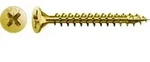 Spax Universalschraube 4 x 30 mm Senkkopf Kreuzschlitz Z Vollgewinde 4CUT YELLOX A2L