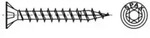 Spax Universalschraube 3 x 30 mm Senkkopf T-STAR plus Vollgewinde S-Spitze WIROX A3J