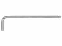 KS Tools EDELSTAHL Innen6kant-Winkelstiftschlüssel, 5,0mm, lang