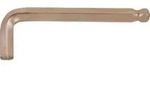 KS Tools BERYLLIUMplus Innensechskant-Winkelstiftschl&uuml;ssel, 10 mm, mit Kugelkopf