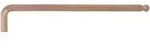 KS Tools BERYLLIUMplus Innensechskant-Winkelstiftschl&uuml;ssel, lang 14 mm, mit