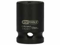 KS Tools 1/2" Sechskant-Kraft-Stecknuss, kurz, 17mm