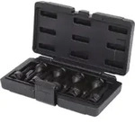 KS Tools 1/2" Kraft-Bit-Stecknuss-Satz Vielzahn, 9-teilig