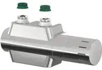 Flamco Ventilarmatur VARIODESIGN verchromt, mit Thermostatkopf und Blende