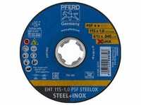 PFERD Trennscheiben EHT 115-1,0 PSF STEELOX/X-LOCK
