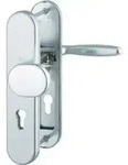 Hoppe Schutzgarnitur Verona 86G/3331/3310/1510 Alu.F1 72mm 42-47mm