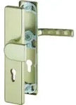 Hoppe Schutzgarnitur London 78G/2221A/2440/113 Alu.F2 72mm 37-42mm