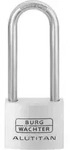 Burg-W&auml;chter Vorhangschloss Alutitan 770 HB 40 65 SB Aluminium massiv titan