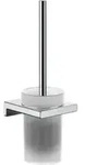 hansgrohe WC-B&uuml;rstengarnitur AddStoris Wandmontage, Metall, Glas, chrom