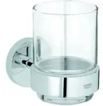 Grohe Glashalter Essentials verdeckte Befestigung, chrom